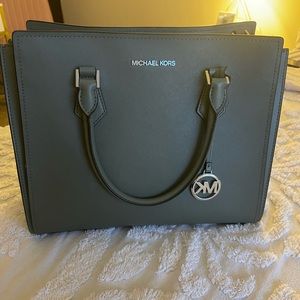 Michael kors tote bag olive green